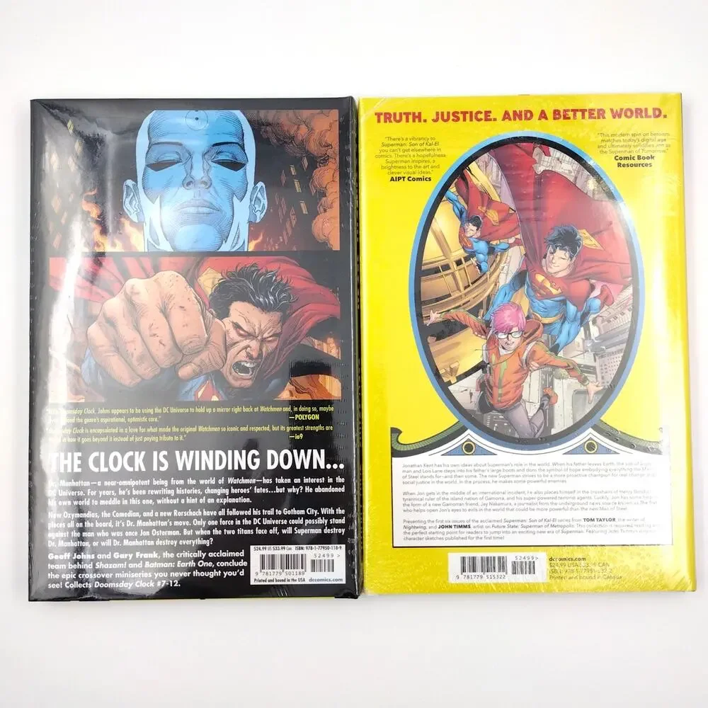 DC Hardcover Lot Doomsday Clock Pt 2 Batman Superman Son of Kal El The Truth 1